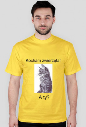 Kocham zwierzęta! - męska