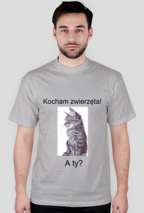 Kocham zwierzęta! - męska