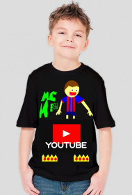 t-shirt YOUTUBE mc-messi