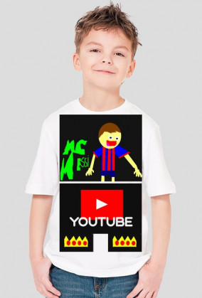 t-shirt YOUTUBE mc-messi