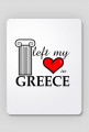 Podkładka pod mysz - I left my heart in Greece