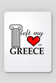 Podkładka pod mysz - I left my heart in Greece