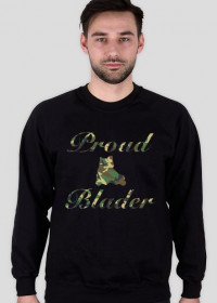 Sweatshirt 'Proud Bladers' - Black