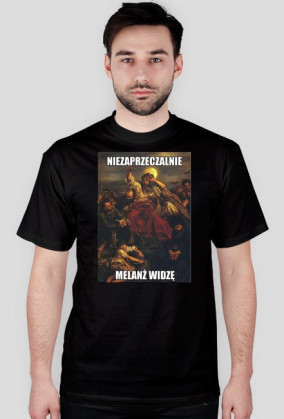 KOSZULKA MELANŻ WIDZE