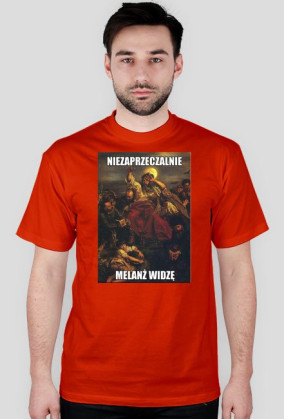 KOSZULKA MELANŻ WIDZE