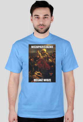 KOSZULKA MELANŻ WIDZE