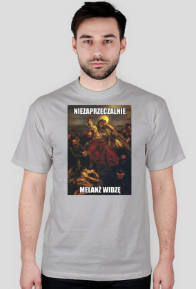 KOSZULKA MELANŻ WIDZE