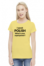 I speak polish whats your superpower damska cz