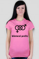 t-shirt damski BILATERAL PROFITS różowy