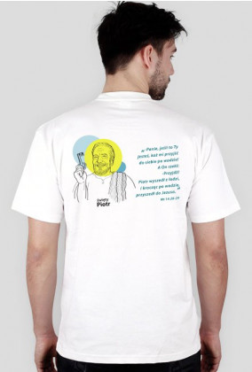 Koszulka Piotr w.1 (biel męska)
