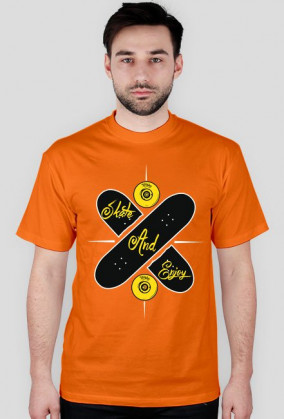 Męska Koszulka - Skateboard - Wszystkie Kolory