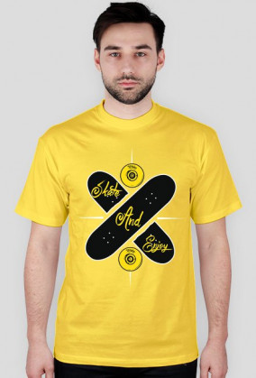 Męska Koszulka - Skateboard - Wszystkie Kolory