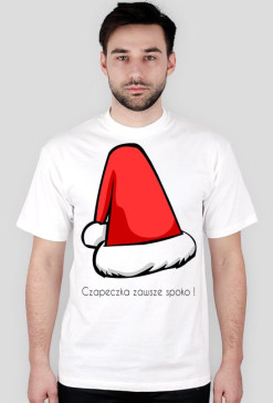 Czapeczka zawsze spoko ! - (koszulka, biała)