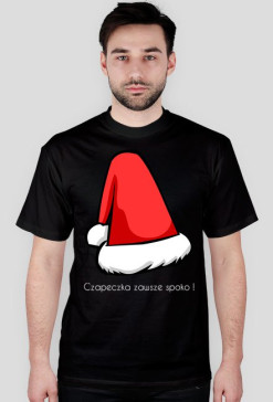 Czapeczka zawsze spoko ! - (koszulka, czarna)
