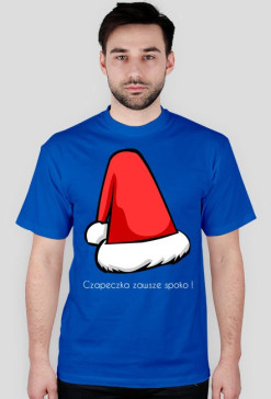 Czapeczka zawsze spoko ! - (koszulka, niebieska)