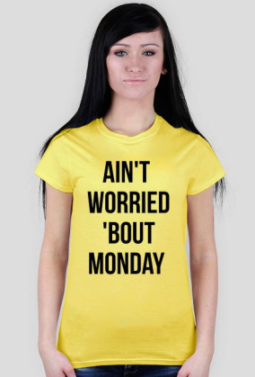 Ain't worried TEE