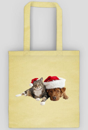 Kotek i piesek - torba eko