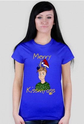 Merry Kissmyass *t-shirt damski*