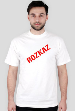 Koszulka Zwykła logo rozkaz