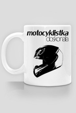 Motocyklistka doskonała Kubek