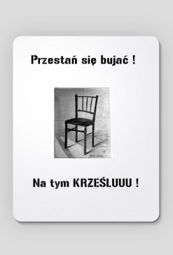 Podkładka pod mysz- Krześlo