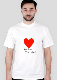 koszulka kocham youtube! :D