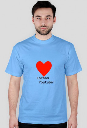 koszulka kocham youtube! :D