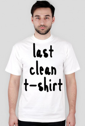 Last clean tshirt W