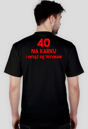 40 na karku dowolny kolor