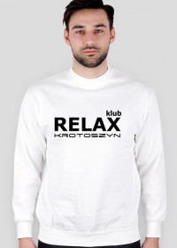 RelaxKLUB - bluza męska - biała