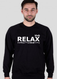 RelaxKLUB - bluza męska - czarna