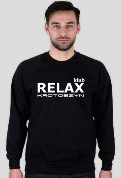 RelaxKLUB - bluza męska - czarna