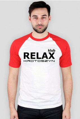 RelaxKLUB - koszulka męska - czerwona