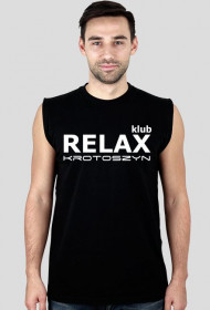 RelaxKLUB - koszulka męska - czarna
