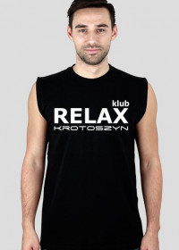 RelaxKLUB - koszulka męska - czarna