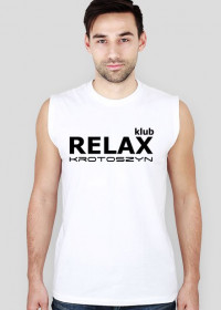 RelaxKLUB - koszulka męska - biała