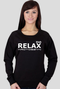 RelaxKLUB - bluza damska - czarna