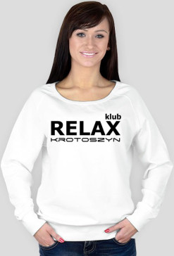RelaxKLUB - bluza damska - biała