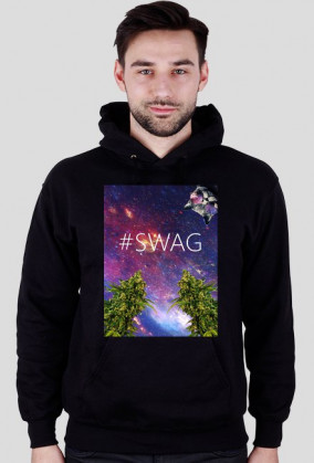 Bluza męska z kapturem #SWAG