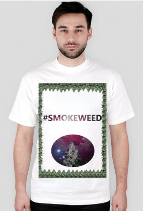 Koszulka męska #SMOKEWEED