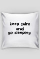 Poduszka z napisem "keep calm"