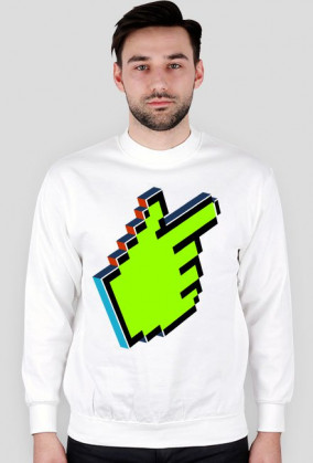 Bluza męska czarna wskaźnik