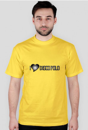 Koszulka męska - I love Disco Polo