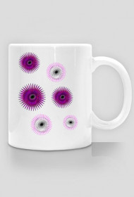 Kubek ze wzorem dwustronny