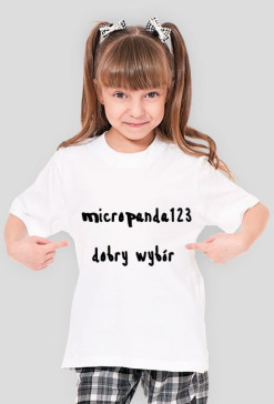Koszulka dla dziecka - dziewczyńska