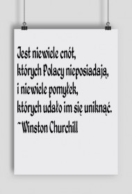 Tabliczka "jest niewiele cnót..."