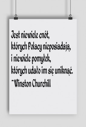 Tabliczka "jest niewiele cnót..."