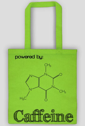 Powered by caffeine - torba