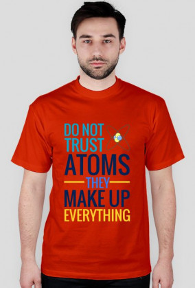 Don't trust atoms - koszulka chemiczna