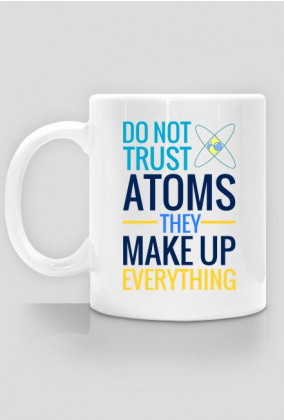 Don't trust atoms - kubek chemiczny